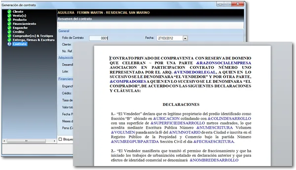 Ejemplo de contrato generado con Terrantus ERP